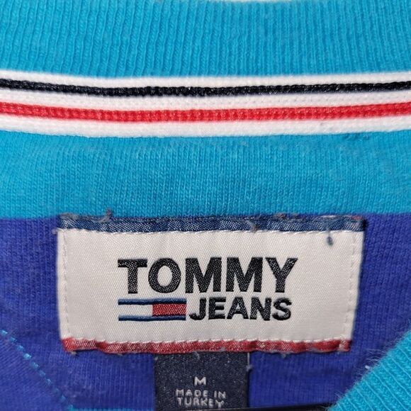 Vintage Tommy Jeans‎ striped Shirt size Medium. - Picture 3 of 4